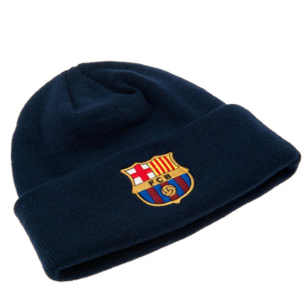 FC Barcelona zimní čepice Navy Cuff
