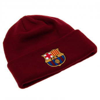 FC Barcelona zimní čepice Red Cuff