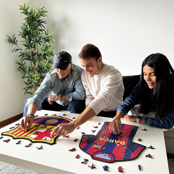FC Barcelona dřevěné puzzle Jersey 150 pcs