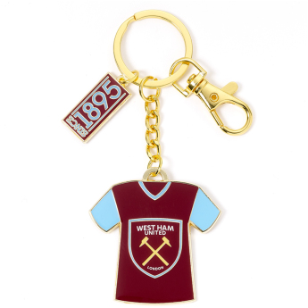 West Ham United přívěšek na klíče Shirt Charm