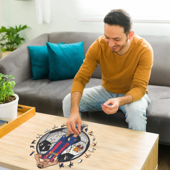 FC Barcelona dřevěné puzzle Pedri 270 pcs
