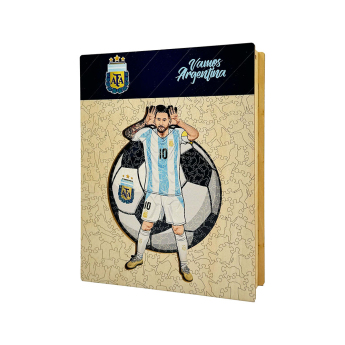 Fotbalové reprezentace dřevěné puzzle ARGENTINA Messi 500 pcs