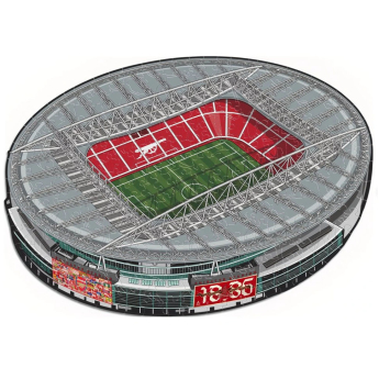 FC Arsenal dřevěné puzzle Emirates Stadium 150 pcs