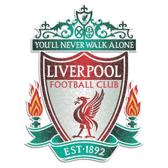 FC Liverpool dřevěné puzzle Crest 270 pcs