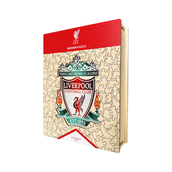 FC Liverpool dřevěné puzzle Crest 270 pcs