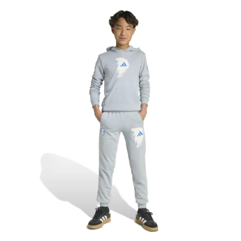 Jude Bellingham dětská mikina s kapucí Light grey