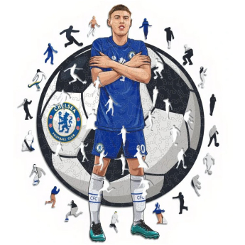 FC Chelsea dřevěné puzzle Cole Palmer 150 pcs