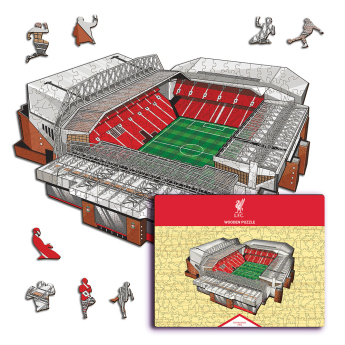 FC Liverpool dřevěné puzzle Anfield 150 pcs