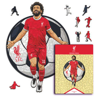 FC Liverpool dřevěné puzzle Mo Salah 150 pcs