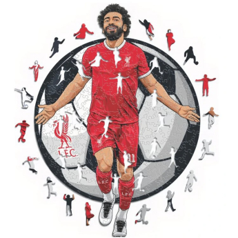 FC Liverpool dřevěné puzzle Mo Salah 150 pcs