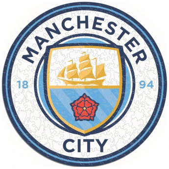 Manchester City dřevěné puzzle Crest 500 pcs