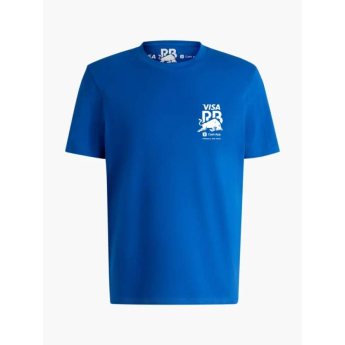 Visa Cash App RB pánské tričko Hugo Logo blue F1 Team 2025