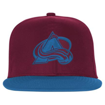 Colorado Avalanche dětská čepice flat kšiltovka Essentials Flatbrim Snapback