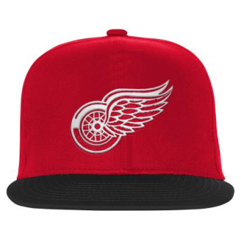 Detroit Red Wings dětská čepice flat kšiltovka Essentials Flatbrim Snapback