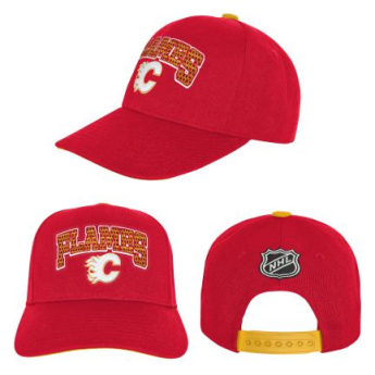 Calgary Flames dětská čepice flat kšiltovka Essentials Procrown