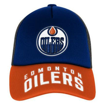 Edmonton Oilers dětská čepice baseballová kšiltovka True Retro Meshback Trucker