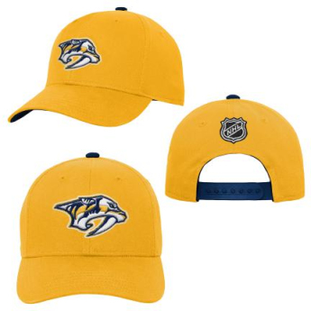 Nashville Predators dětská čepice baseballová kšiltovka Precurved Snap