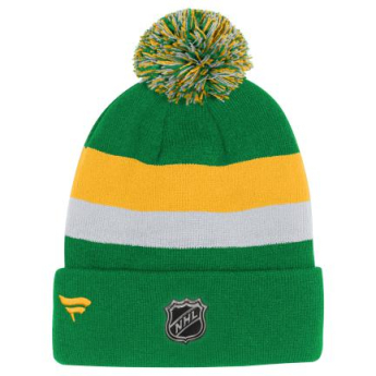 Minnesota Wild dětská zimní čepice Cuffed Beanie With Pom