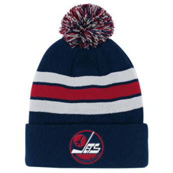 Winnipeg Jets dětská zimní čepice Cuffed Beanie With Pom
