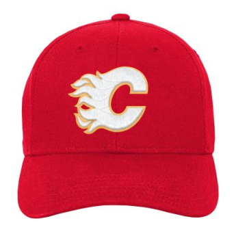 Calgary Flames dětská čepice baseballová kšiltovka Structured Flex