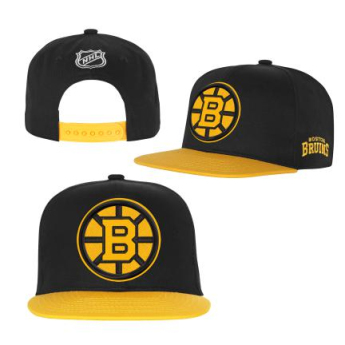 Boston Bruins dětská čepice flat kšiltovka Essentials Flatbrim Snapback