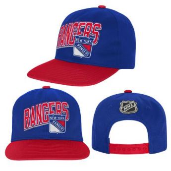 New York Rangers dětská čepice flat kšiltovka Essentials Deadstock Snapback