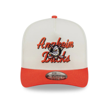 Anaheim Ducks čepice baseballová kšiltovka New Era 950AF Chainstitch white