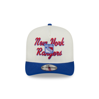New York Rangers čepice baseballová kšiltovka New Era 950AF Chainstitch white