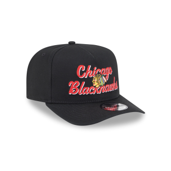 Chicago Blackhawks čepice baseballová kšiltovka New Era 950AF Chainstitch black
