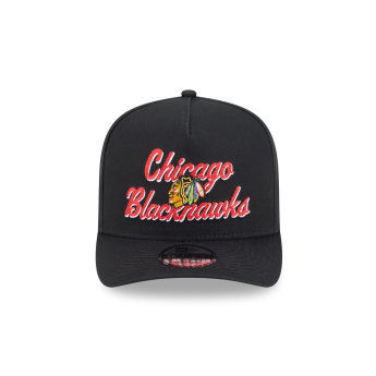 Chicago Blackhawks čepice baseballová kšiltovka New Era 950AF Chainstitch black