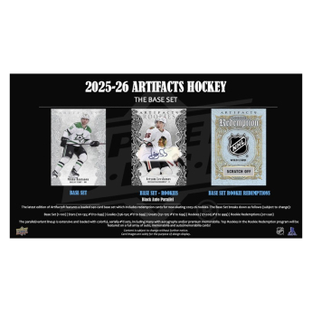 NHL boxy hokejové karty NHL 2025-26 Upper Deck Artifacts Hockey Hobby Box
