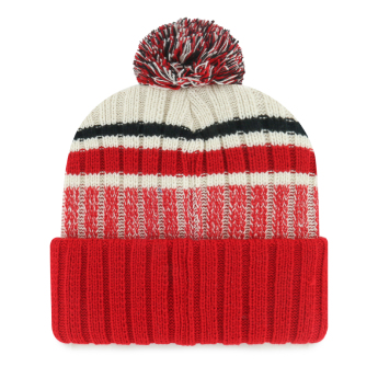 Chicago Blackhawks zimní čepice Long Range 47 Cuff Knit Natural