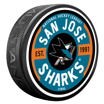 San Jose Sharks puk Gear Textured