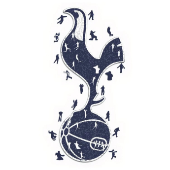 Tottenham Hotspur dřevěné puzzle Crest 500 pcs