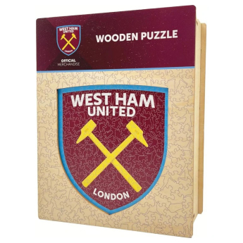 West Ham United dřevěné puzzle Crest 150 pcs