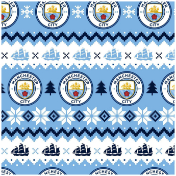 Manchester City balící papír Christmas 2 pcs
