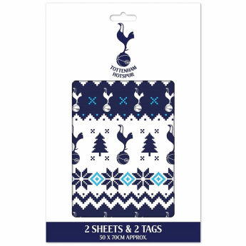 Tottenham Hotspur balící papír Christmas 2 pcs