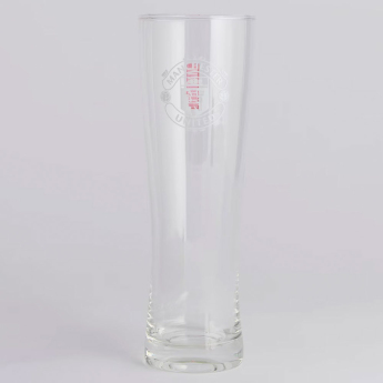 Manchester United sklenice Mono Crest Tall Beer Glass