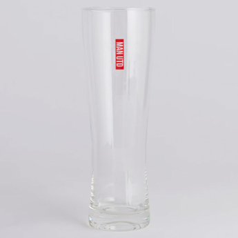 Manchester United sklenice Mono Crest Tall Beer Glass