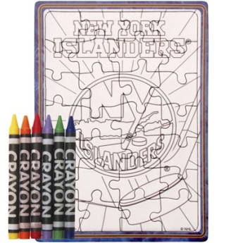 New York Islanders Puzzle s vlastním vybarvením
