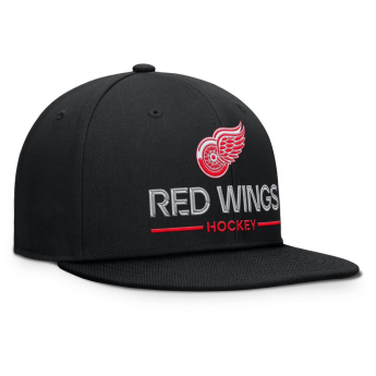 Detroit Red Wings čepice flat kšiltovka Authentic Pro A/Cap Flat Brim Square Visor Structured Adjustable