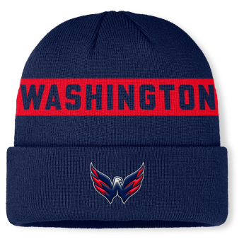 Washington Capitals zimní čepice Authentic Pro A/Cap Cuffed inscription