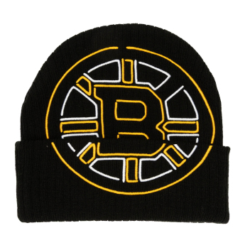 Boston Bruins zimní čepice Line Light Knit black
