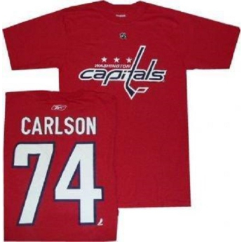 Washington Capitals pánské tričko #74 John Carlson red