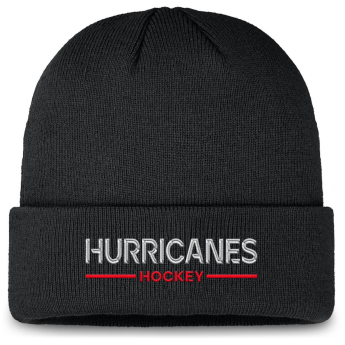 Carolina Hurricanes zimní čepice Authentic Pro A/Cap Cuffed Beanie