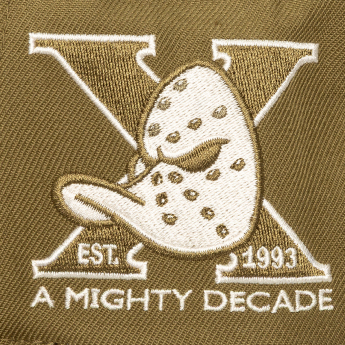 Anaheim Ducks čepice flat kšiltovka Fashion Basic Snapback brown