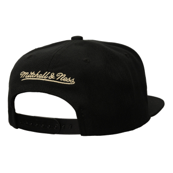 Boston Bruins čepice flat kšiltovka Cream Script Snapback black