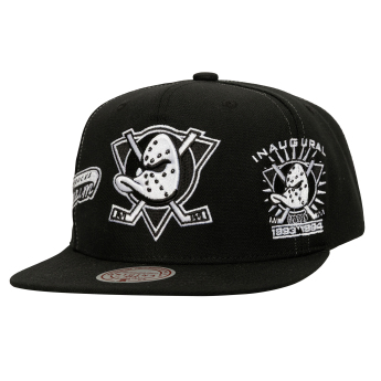Anaheim Ducks čepice flat kšiltovka Trifecta Snapback black