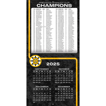 Boston Bruins kalendář 2026 Wall