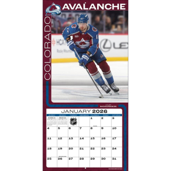 Colorado Avalanche kalendář 2026 Wall